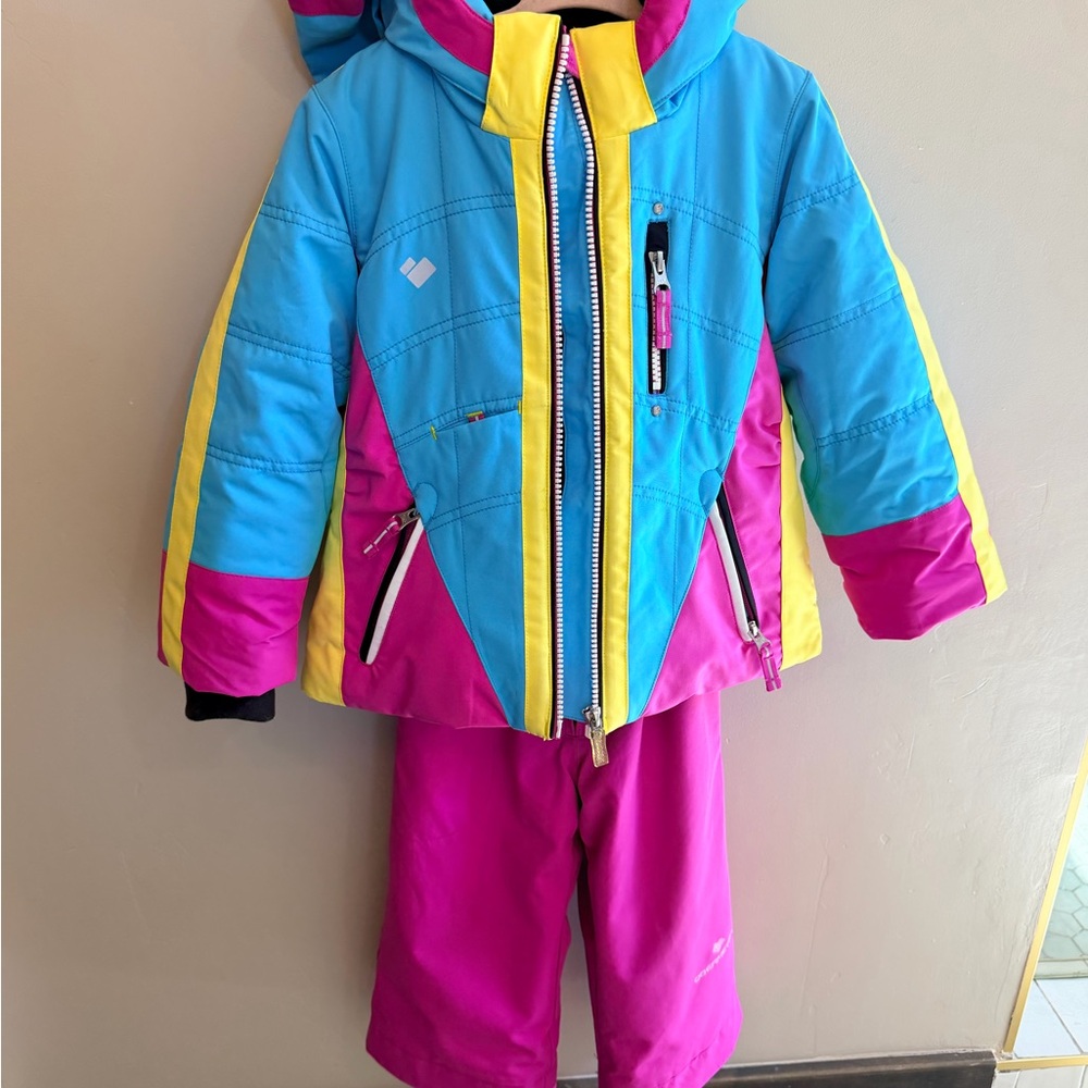 Obermeyer Girls Ski Suit NWOT SZ 3